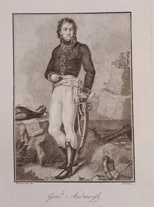 ANDREOSSY ANTONIO FRANCESCO. Französischer General und Botschafter. 1815 - 1816. - Bild 1 von 1