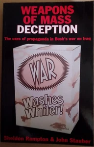 Armas de engaño masivo / Sheldon Rampton & John Stauber PBK Bush guerra de Irak - Imagen 1 de 5