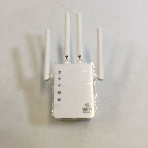 Oyfnzi White WiFi Range Extenders Signal Booster For Home Cover Up 12880 Sq Ft