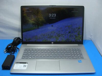 HP 17-cn0003dx Laptop 17.3" Intel i3-1125G4 2GHz 8GB 256GB SSD Power Battery - Image 1 of 4