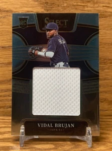 VIDAL BRUJAN Rookie Jumbo Swatch | 2022 Panini Select RAYS ROOKIE RJS-VB - Picture 1 of 2