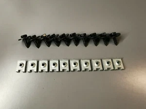 10x NEW GENUINE BMW F22 E46 E65 E83 METAL NUT 3428236 & HEX HEAD SCREW 7129160 - Picture 1 of 4