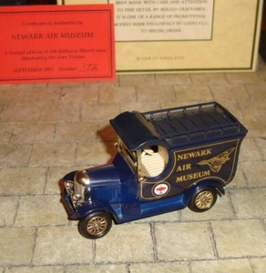 1926 BULL NOSE MORRIS VAN - NEWARK AIR MUSEUM - VULCAN - RARE LTD LLEDO PROMO - Picture 1 of 8