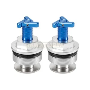 Preload Front Fork Caps Bolts Covers For Yamaha XJ600 XJ400 38MM Fork Only - Picture 1 of 5