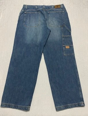 Chaps Ralph Lauren Men's Jeans 40x32 Blue Utility Work Straight - Image 1 of 4