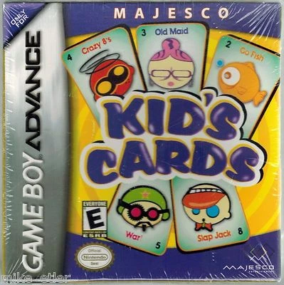 Kid's Cards (Nintendo Game Boy Advance, 2005) Factory Sealed - Image 1 of 2