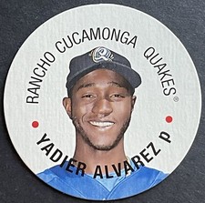 2017 Topps Heritage Minor League Edition 1968 Discs Yadier Alvarez #68TDC-7