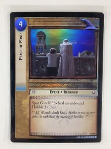 Decipher Lord of the Rings TCG FOIL - Peace Of Mind - Never Played