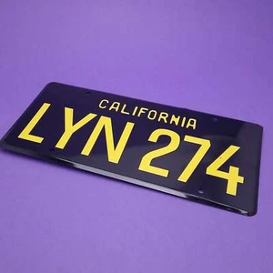 GONE IN 60 SECONDS ☆ ELEANOR Mustang LYN 274 Replica Movie License Plate - Picture 1 of 4