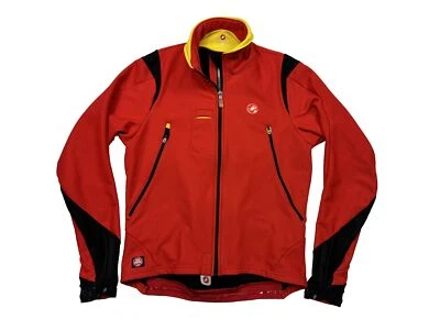 Castelli Womens M Espresso Jacket Rossa Corsa Windstopper Red - Image 1 of 4