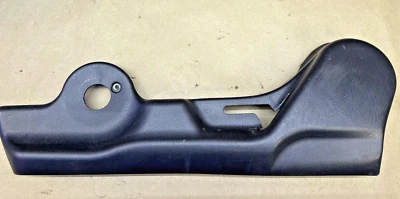 04 ACURA RSX Tipo-S Cubierta de asiento lateral delantero izquierdo Panel de ajuste NEGRO Driver 02-06 Foto 1 de 4