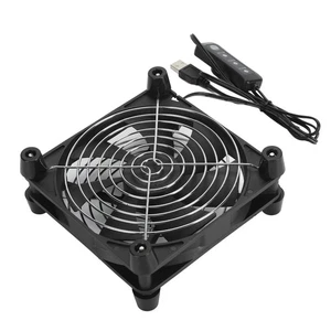 140Mm Computer Fan 3 Speed 5V Usb Powered 2800Rpm Portable Computer Case C AM - Afbeelding 1 van 24
