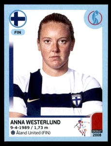 Panini Women's Euro 2022 Anna Westerlund Finland No. 185 - Picture 1 of 2