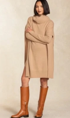 Poncho Naked Cashmere Kenzie Capucha-Cuello Tortuga en Gris Plateado talla OS -- Talla Única Foto 1 de 4