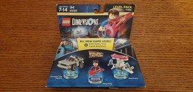 Lego Dimensions 71201 Back to the Future Level Pack - Marty McFly DeLorean