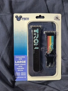 2025 DISNEY Tron Apple Watch Band 42mm 45mm 44mm 46mm Large Fits Series 1-10 New - Picture 1 of 3