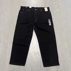Levi's 550 Relaxed Fit Jeans Big & Tall Schwarz Herren Größe 44x29 Tapered Leg Denim - Bild 1 von 8