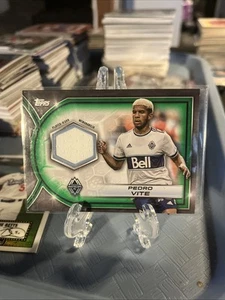 2023 Topps MLS - Relics Pedro Vite #R-PV Green /99 (MEM) - Picture 1 of 2