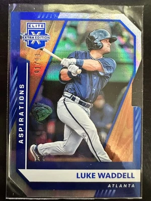 2021 Panini Elite Extra Edition Luke Waddell #157 Aspirations Die-Cut /93 (RC) - Image 1 of 3