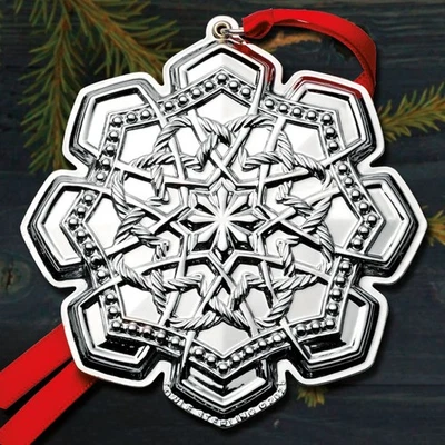 New 2025 Towle Celtic 26th Edition Sterling Ornament NIB