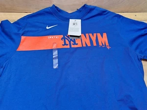 NIKE Mujer Nueva York METS Camiseta Talla Grande Nueva Con Etiquetas Listo para Playoffs - Imagen 1 de 7