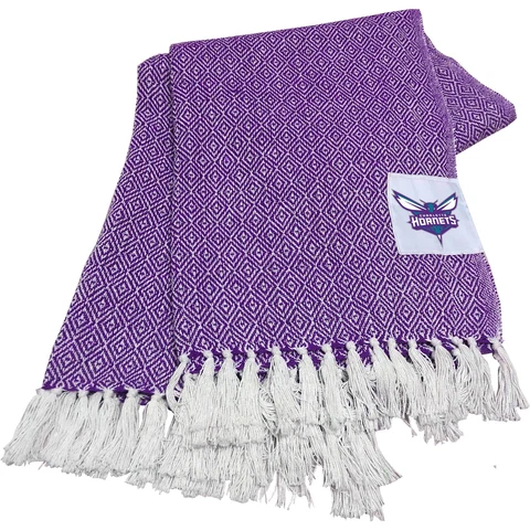 Charlotte Hornets 50" x 60" Farmhouse Throw Blanket Cover