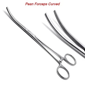 Pean Rochester Curved Forcep 5.5" Hemostat Surgical Stainless Steel Instruments - Picture 1 of 3