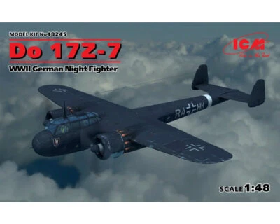Dornier Do 17Z-7 WWII German Night Fighter 1:48 ICM48245 - icm modellismo - Immagine 1 di 4