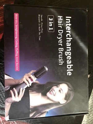 3 In 1 Interchangeable Hair Dryer Brush - Image 1 of 4