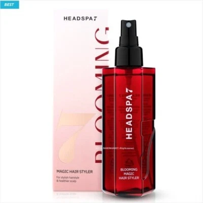 HEADSPA7 Blooming Magic Hair Styler 60ml Hair Volume Fixer Hair Watery Spray NEW - Image 1 of 4