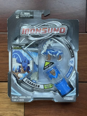 Monsuno Jakks Pacific Charger #03 Action Figure & Card New in Package Cover