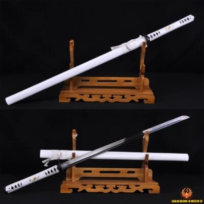 Espadas japonesas Ninjato hoja negra de acero al carbono Foto 1 de 4