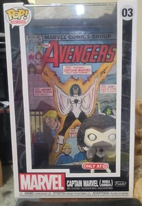 Funko Pop Comic Cubierta Capitán Marvel 03 Avengers Diana Exclusivo Mint Monica - Imagen 1 de 1