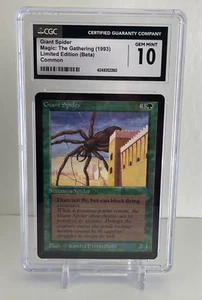 Giant Spider 1993 Beta / Limited Set | CGC 10 GEM MINT | Legacy MTG Cards - Picture 1 of 2