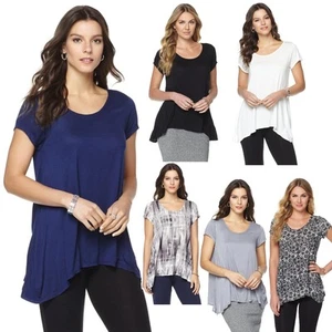 Daisy Fuentes Layering Tee 502495-J - Picture 1 of 3
