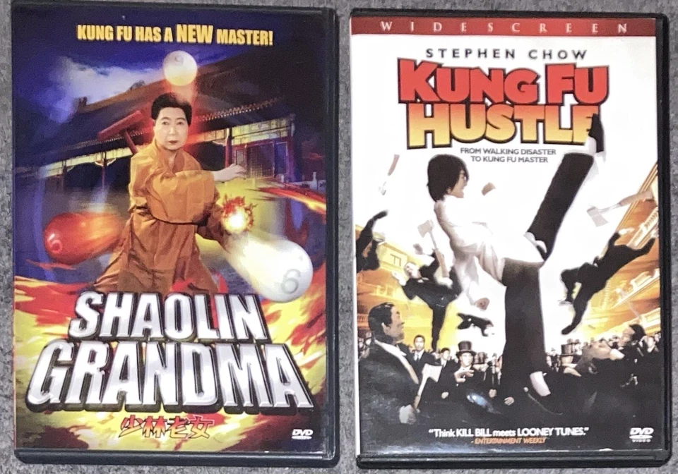 Shaolin Grandma 2008/Kung Fu Hustle 2004 DVD Martial Arts Comedy Double Feature￼ - Image 1 of 3