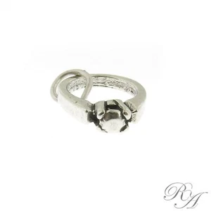 925 Sterling Silver Wedding Engagement Ring Charm Made in USA - Picture 1 of 2