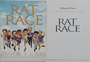 KIT DE PRENSA IMPRESIÓN DE PELÍCULA RAT RACE 2001 JERRY DRUCKER ROWAN ATKINSON JOHN CLEESE - Imagen 1 de 4