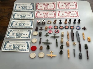 Vintage 1984 Axis & Allies Spring 1942: World at War GERMANY 61 Pcs - Picture 1 of 9