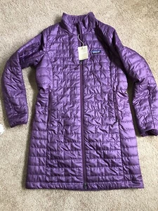 PATAGONIA Women's Nano Puff Insulated Parka Size XS NIGHT PLUM - Picture 1 of 4