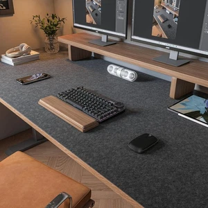 Large Felt Desk Mat 47.2"x23.6" Non-Slip Office Home Mouse Pad #R010 - Afbeelding 1 van 5