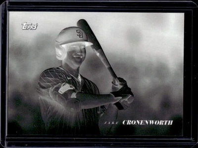 2022 Topps Black & White Jake Cronenworth Photo Negative #4/99 Padres - Image 1 of 2