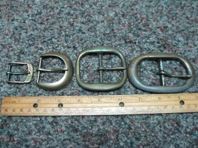 Lote vintage de 4 hebillas de cinturón Foto 1 de 2