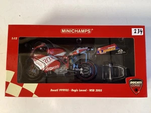 Minichamps Modell 1:12 Ducati 999F05 Regis Laconi WSB 2005 OVP original neu ! - Bild 1 von 7