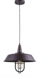 Pendant Light Fixture Oil Rubbed Bronze Style Brand New - Picture 1 of 5