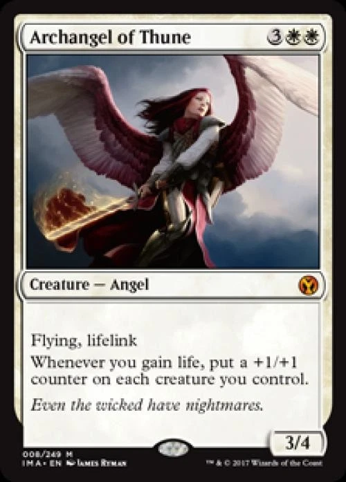 MTG English Archangel of Thune NM Normal Iconic Masters - Image 1 of 1