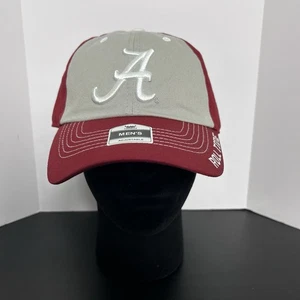 Gorra Alabama Crimson Tide para hombre con tirantes roja gris un logotipo Roll Tide Hit Dad - Imagen 1 de 10