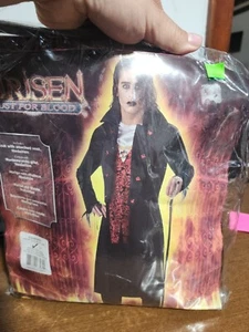 XX 889356 Vampiro Real Surgido Lujuria de Sangre Hombres Disfraz Rubíes - Imagen 1 de 1