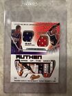 2002-03 FLEER AUTHENTIX STEVE FRANCIS RIPPED RED FOIL Ray Allen Authen JERSEY 34