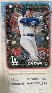 Shohei Ohtani - 2024 Topps Holiday #HE-23 -Hidden Elf SP - Los Angeles Dodgers - Picture 1 of 3